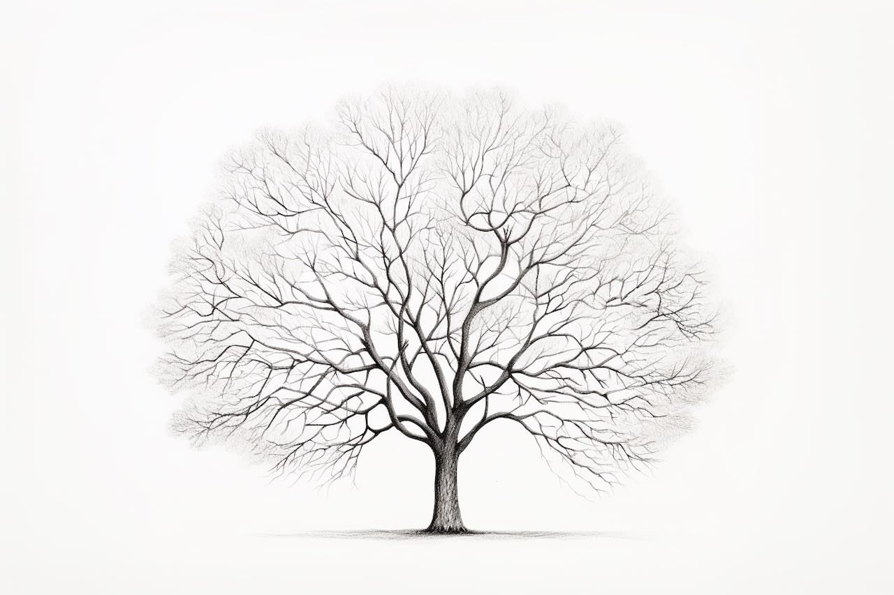 How to Draw a Bare Tree