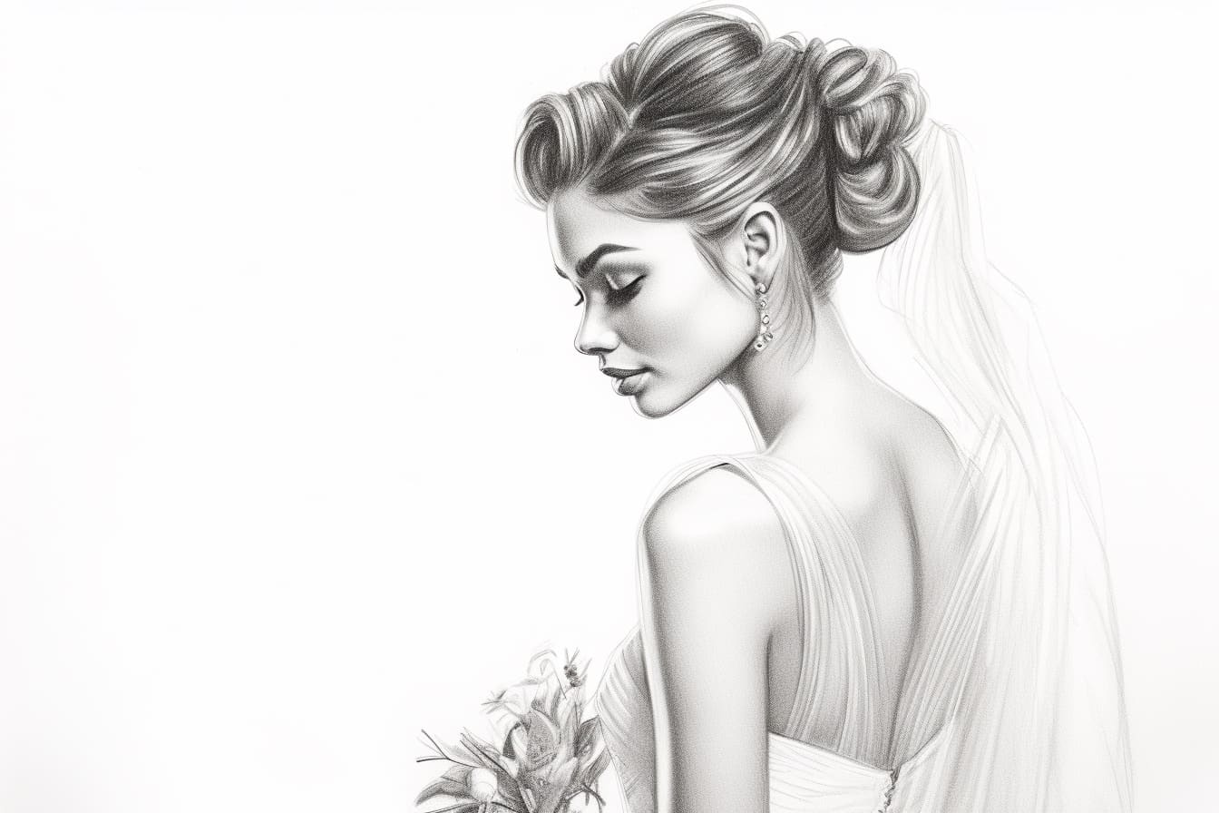 How to Draw a Bride - Yonderoo
