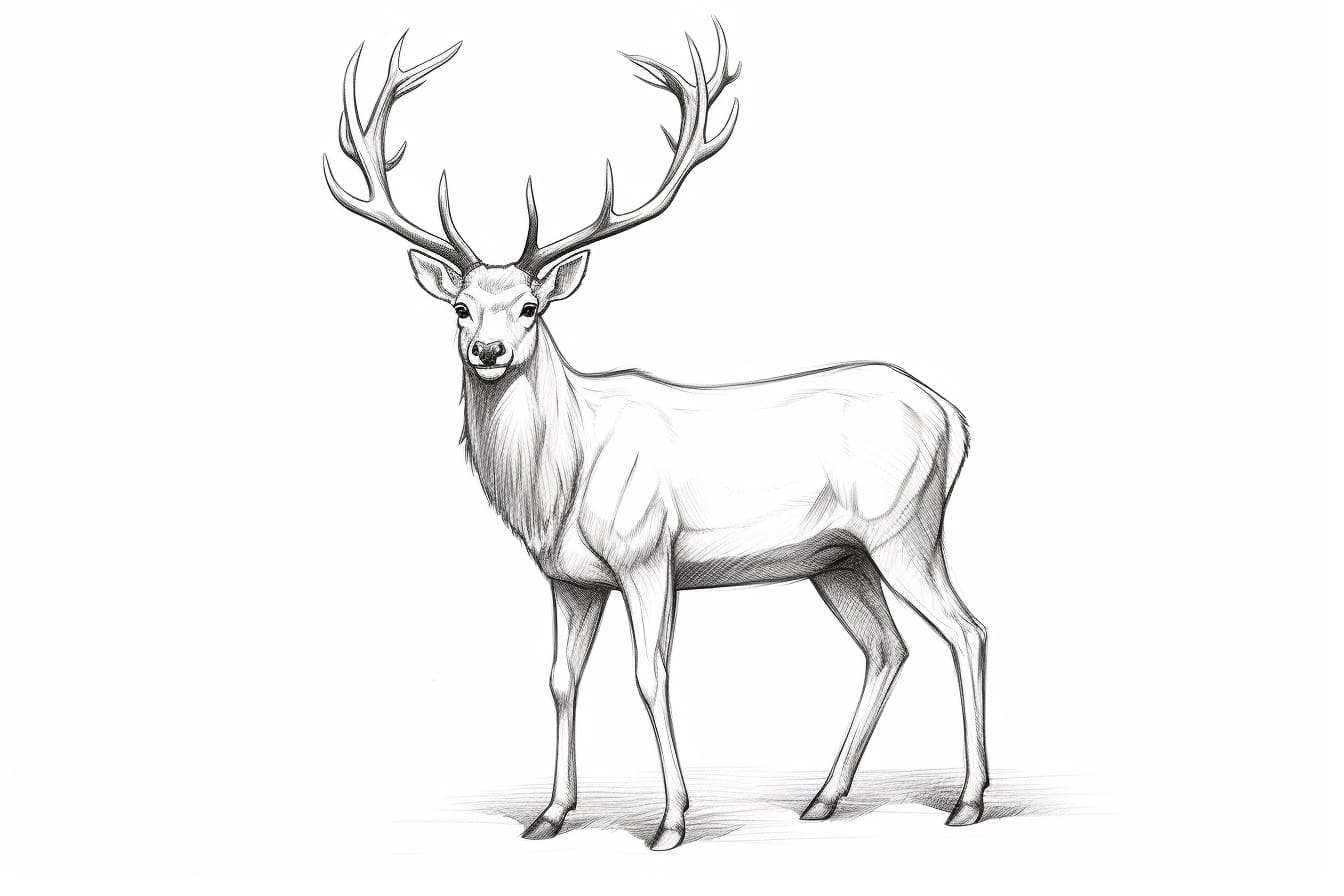 How to Draw a Buck Deer