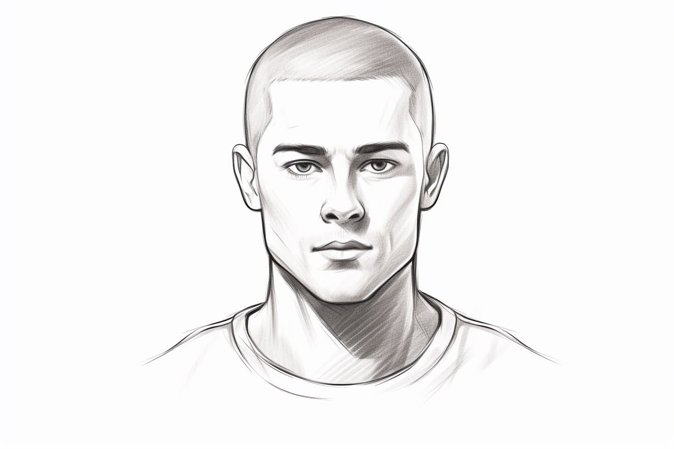 How to Draw a Buzz Cut