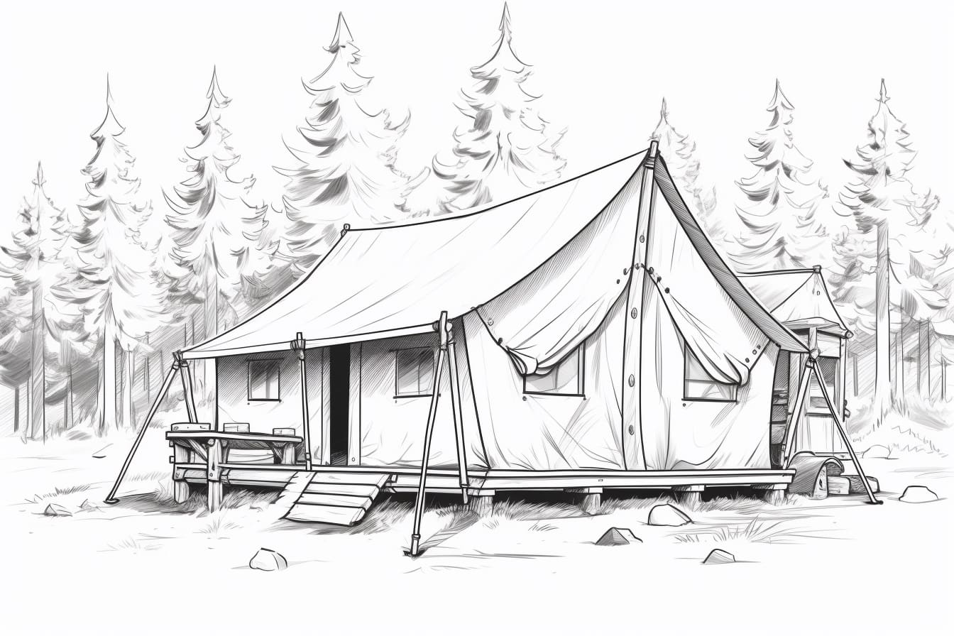 How to Draw a Camp