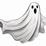 How to Draw a Cartoon Ghost