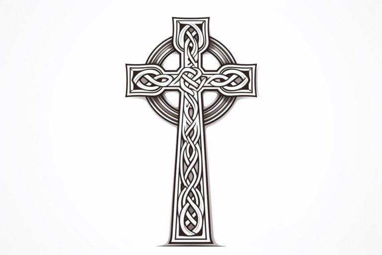 How to Draw a Celtic Cross