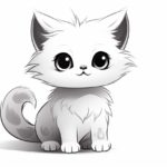how to draw a chibi cat