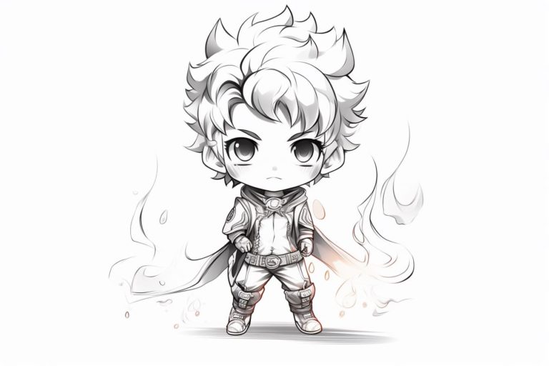 How to Draw a Chibi Character