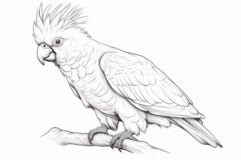 How to Draw a Cockatoo
