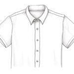 how to draw a collared shirt