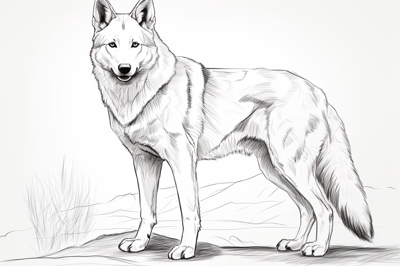 How to Draw a Dingo