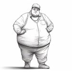 How to Draw a Fat Man