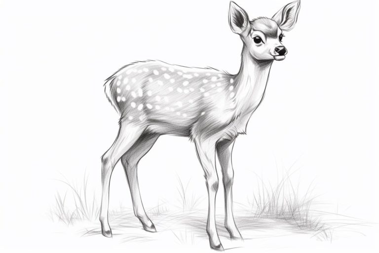 How to Draw a Fawn