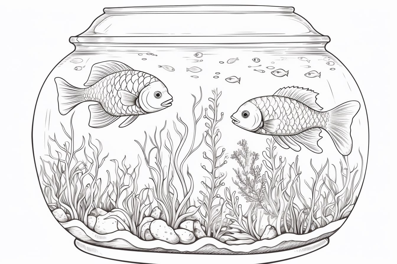 How to Draw a Fish Tank