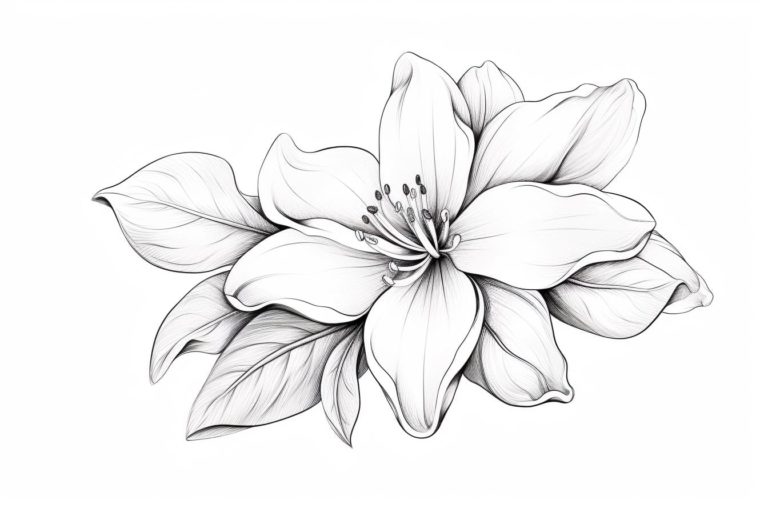 How to Draw a Flower Petal