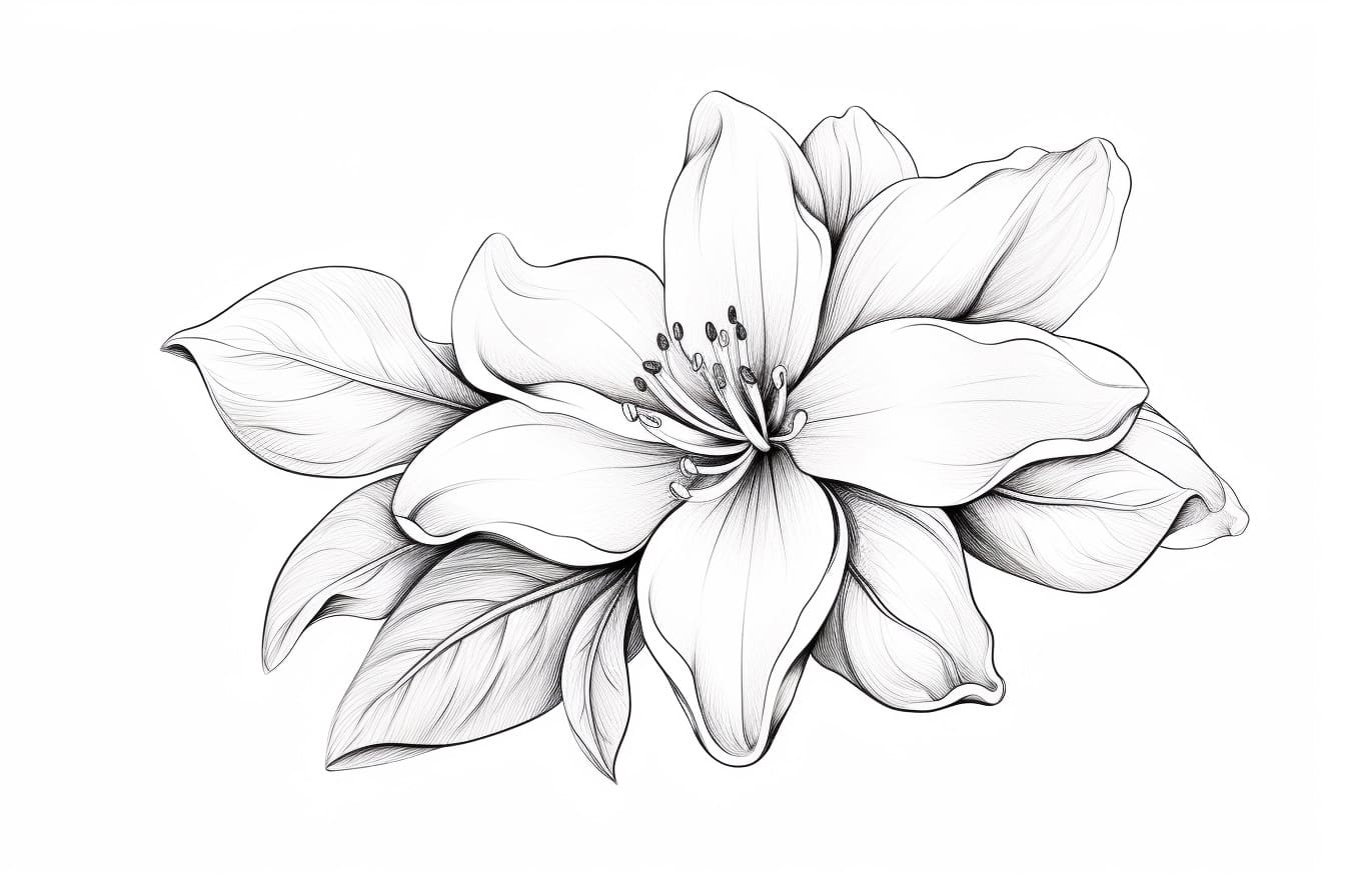 How to Draw a Flower Petal Yonderoo