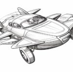 How to Draw a Flying Car