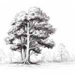 How to Draw a Forest Tree