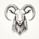 How to Draw a Goat Head
