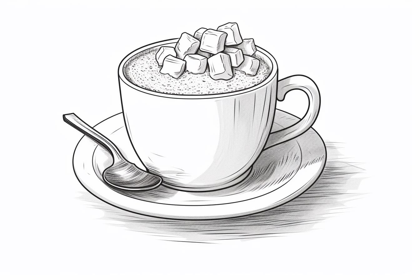 How to Draw a Hot Cocoa