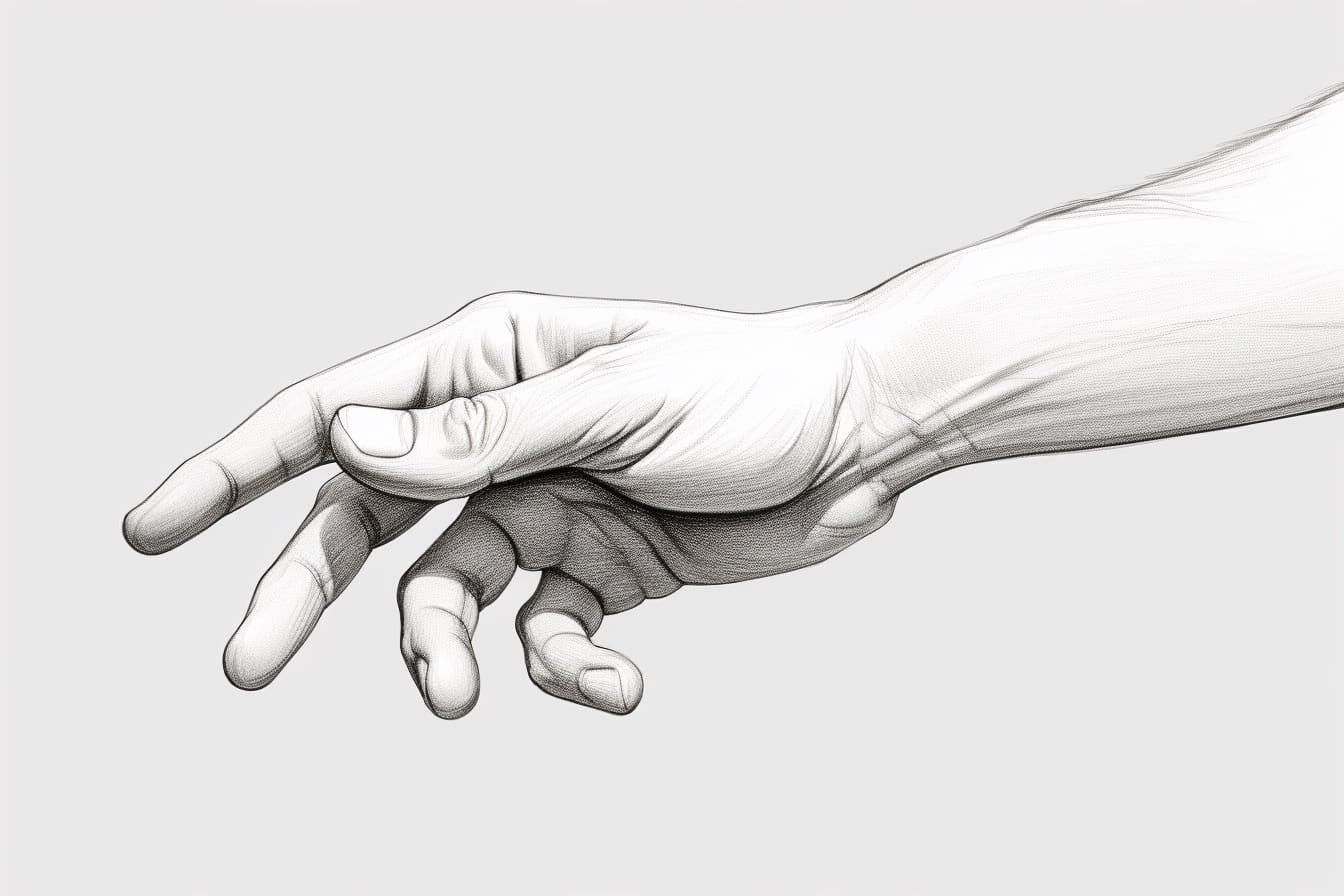 How to Draw a Human Hand