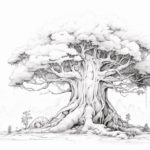 How to Draw a Jungle Tree