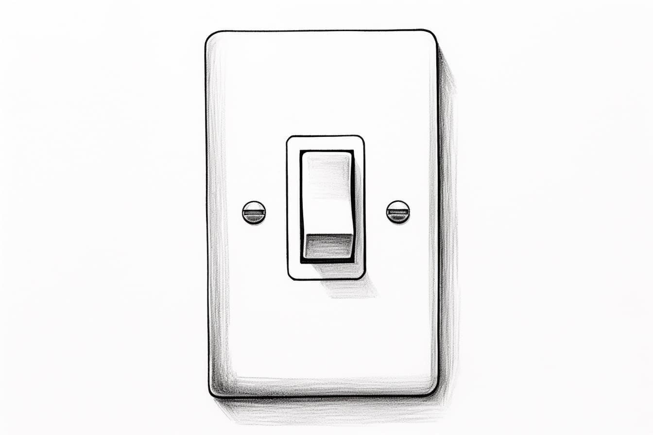 How to Draw a Light Switch Yonderoo