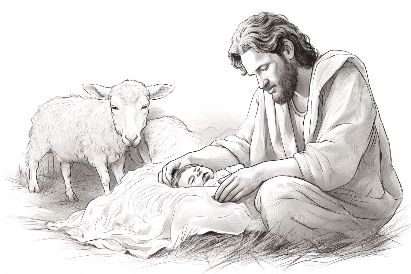 How to Draw a Manger