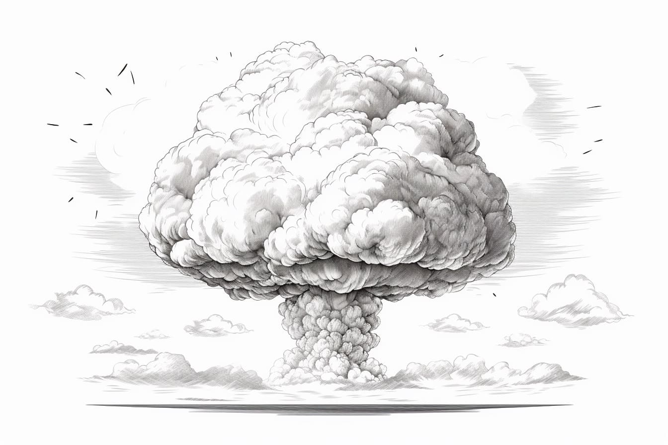 How to Draw a Mushroom Cloud