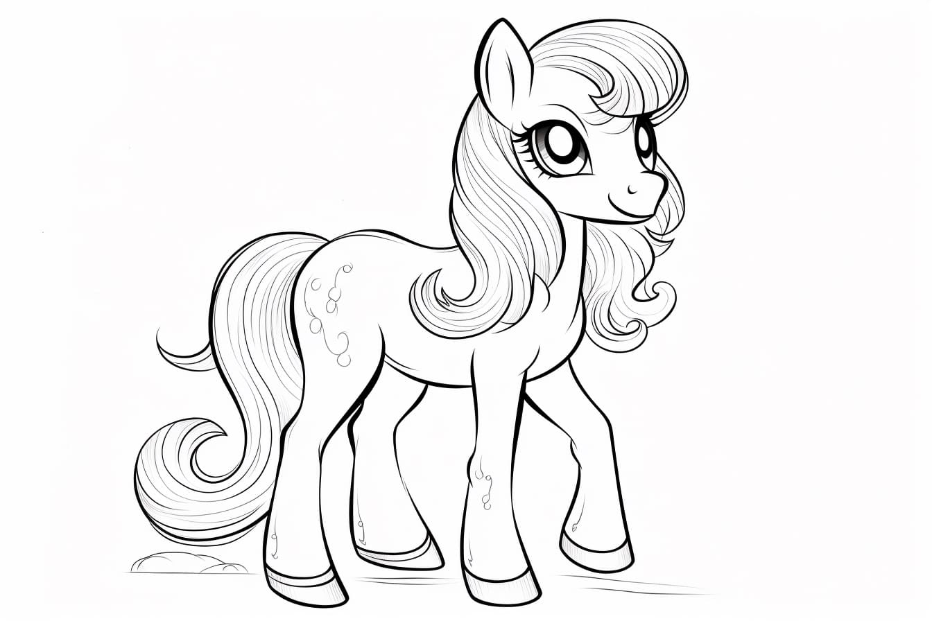 How to Draw a My Little Pony Character Yonderoo