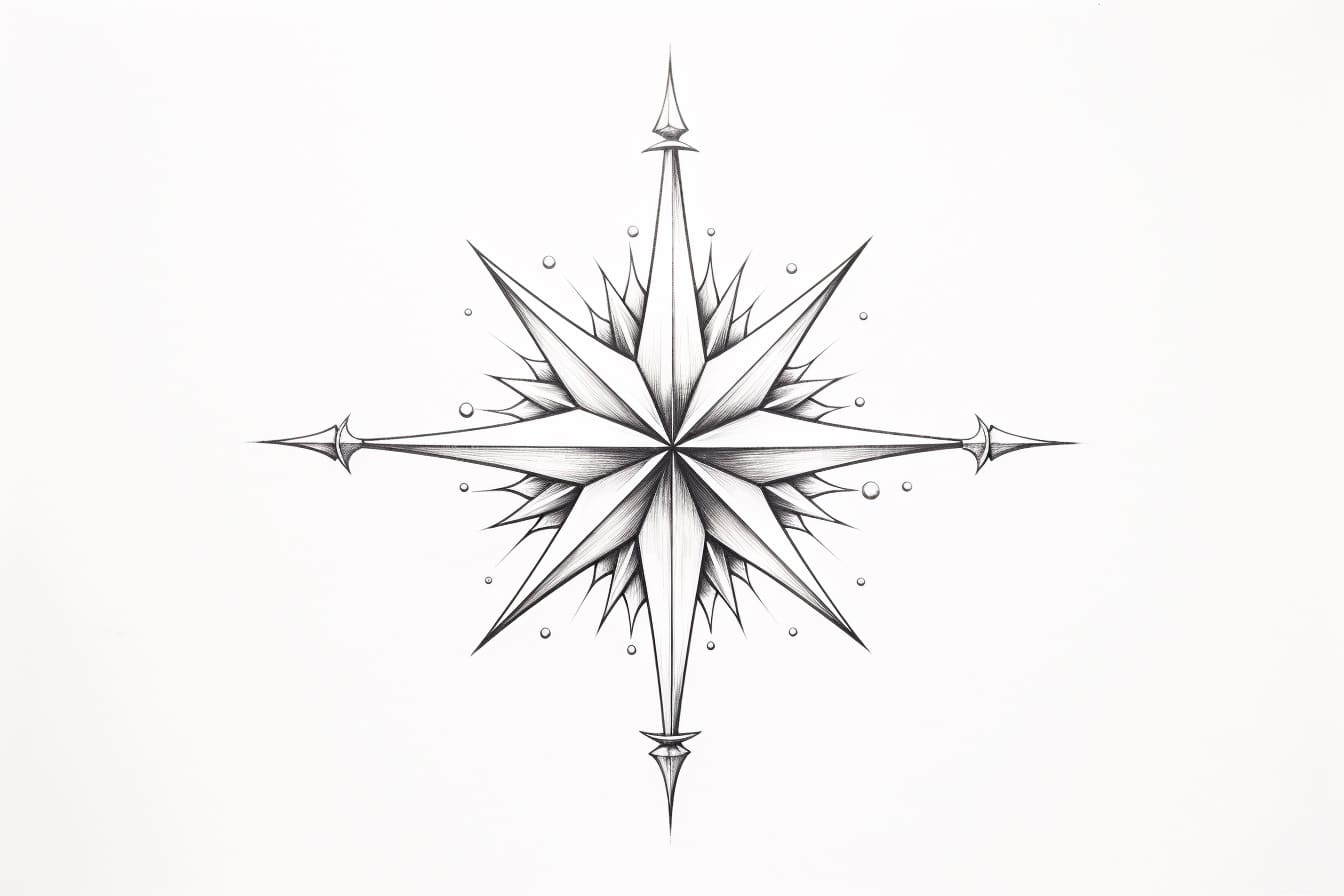 How to Draw a Nautical Star