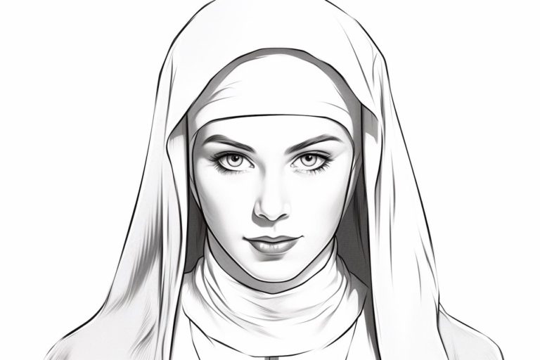 How to Draw a Nun