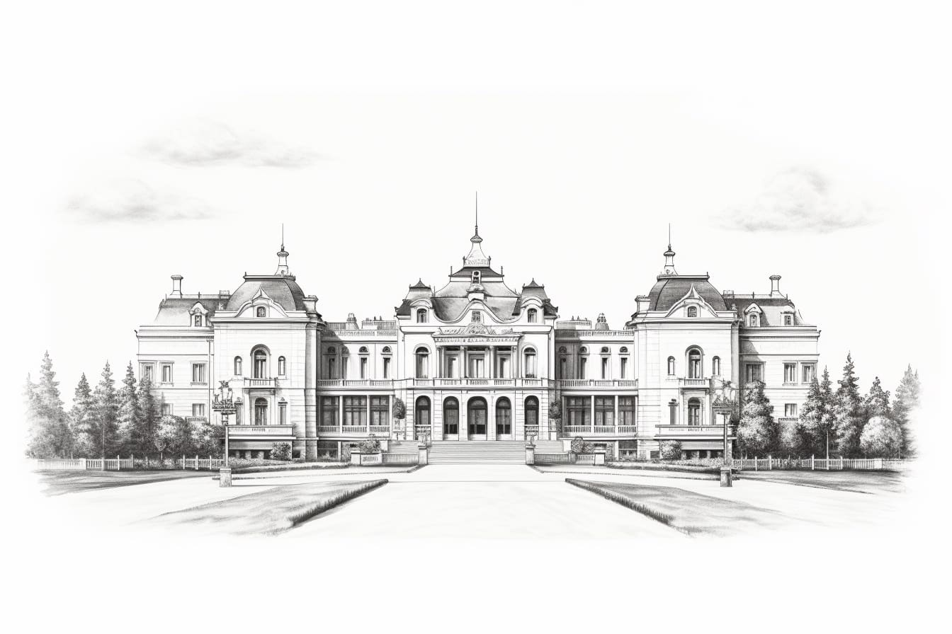 How to Draw a Palace
