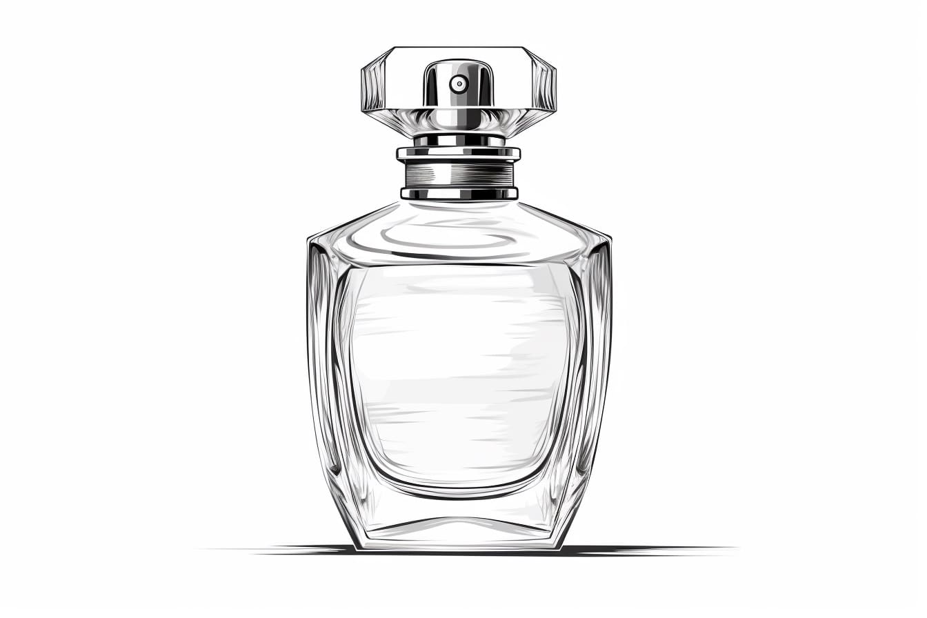 How to Draw a Perfume Bottle