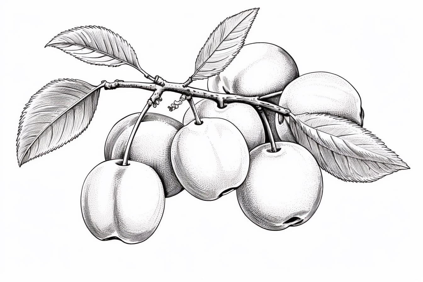 How to Draw a Plum