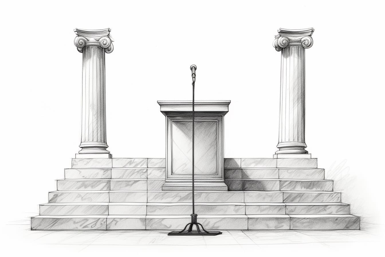 How to Draw a Podium
