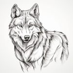 How to Draw a Red Wolf