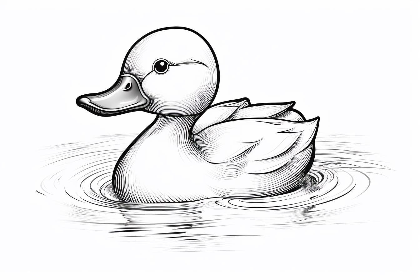 How to Draw a Rubber Ducky