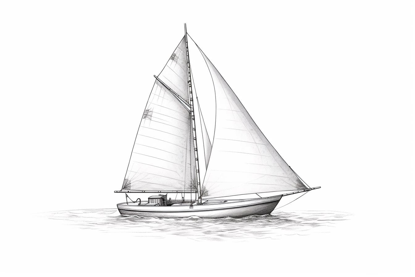 How to Draw a Sail Boat