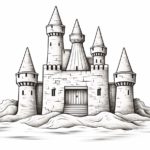 How to Draw a Sand Castle
