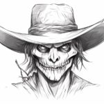 How to Draw a Scarecrow Face