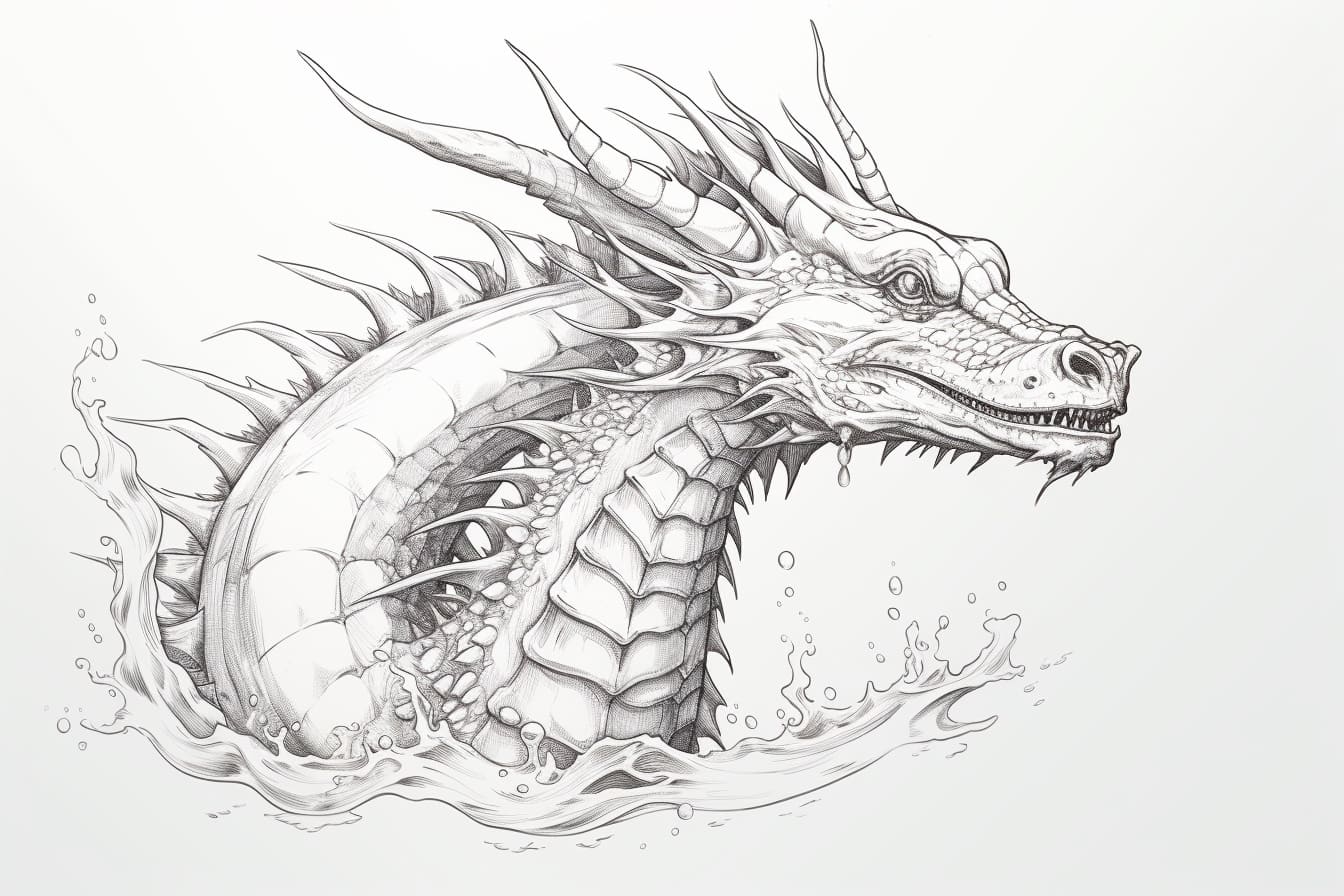How to Draw a Sea Dragon