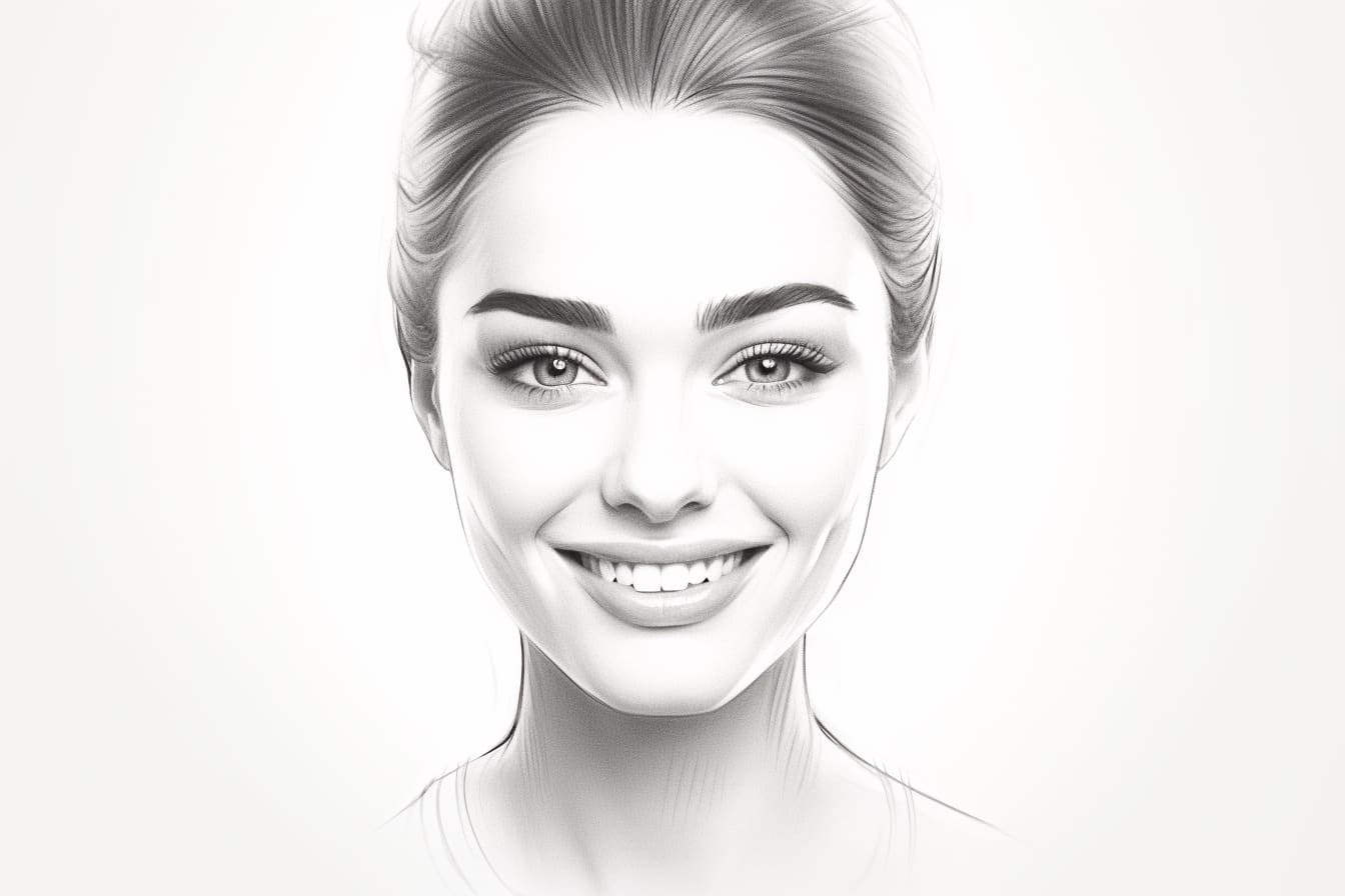How to Draw a Smiling Face