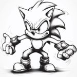 How to Draw a Sonic Character