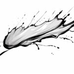 How to Draw a Splat of Paint