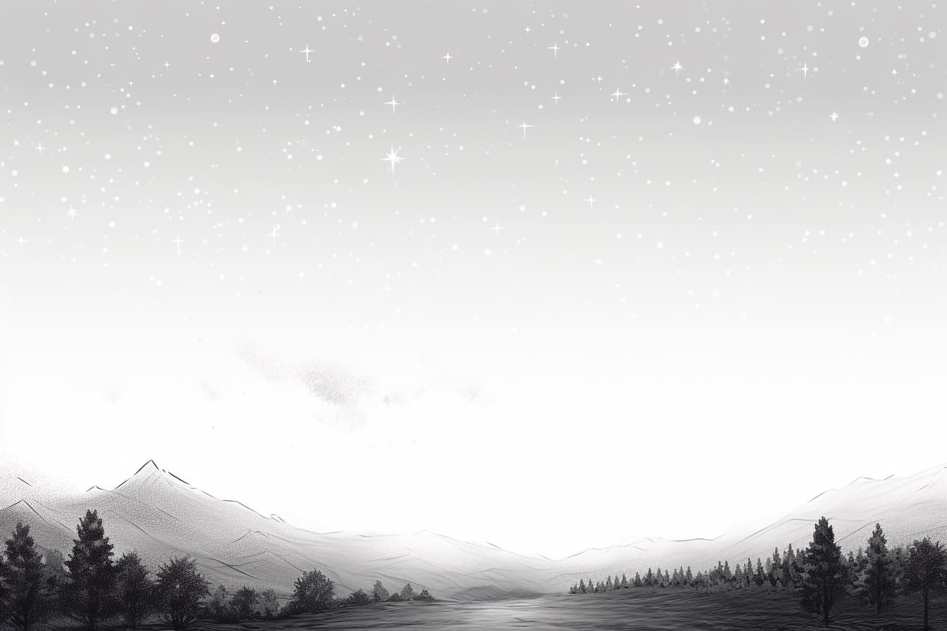 How to Draw a Starry Sky