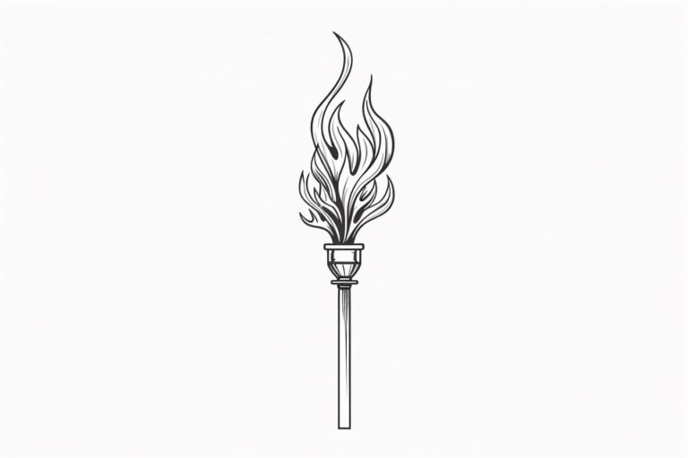 How to Draw a Torch