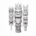 How to Draw a Totem Pole