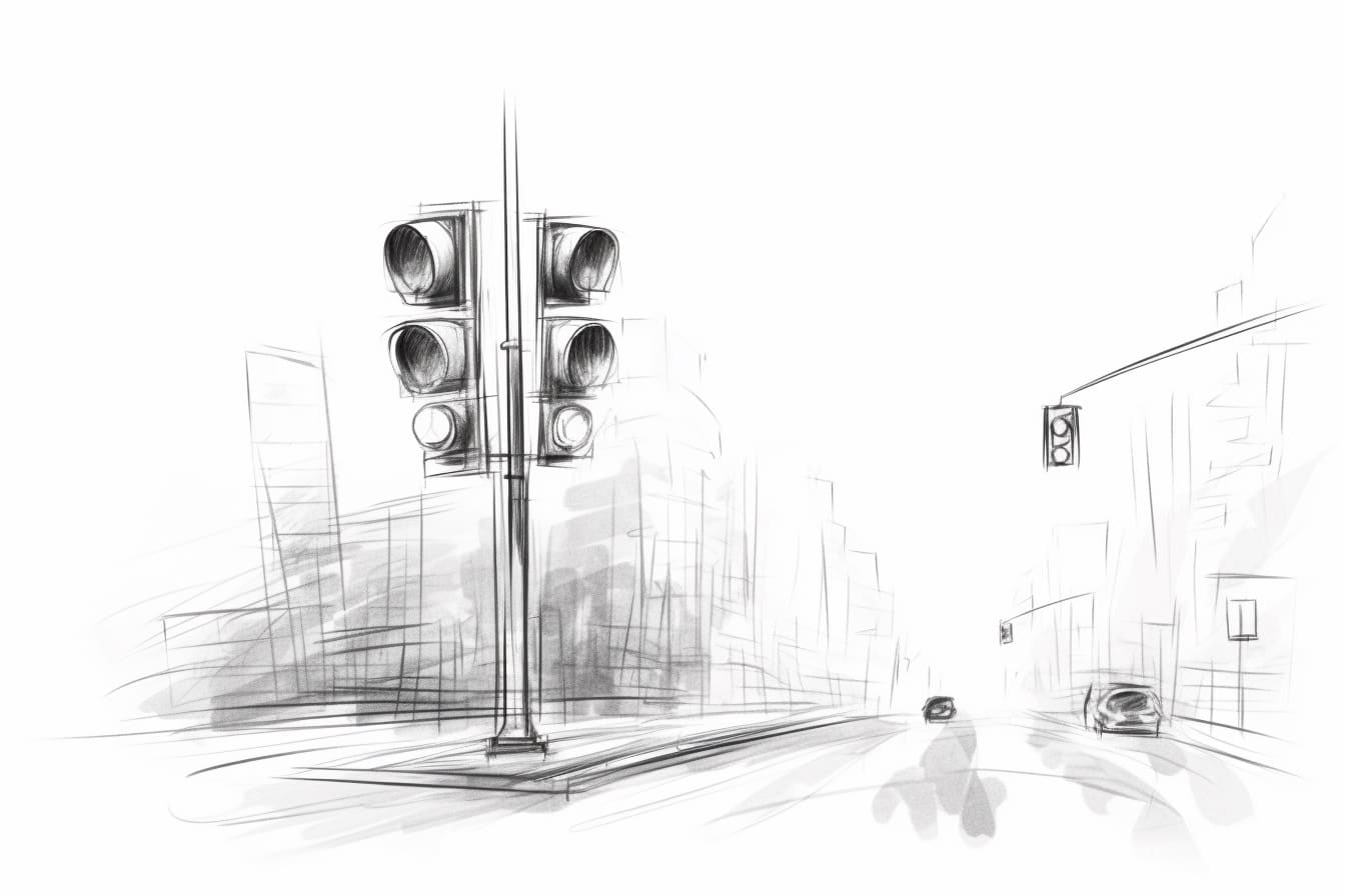 How to Draw a Traffic Light
