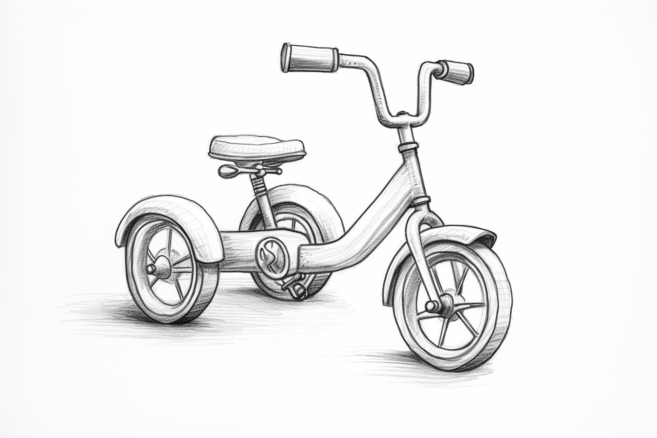 How to Draw a Tricycle