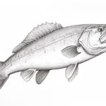 How to Draw a Walleye