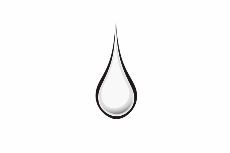 how to draw a water droplet
