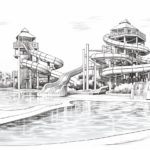 How to Draw a Water Park